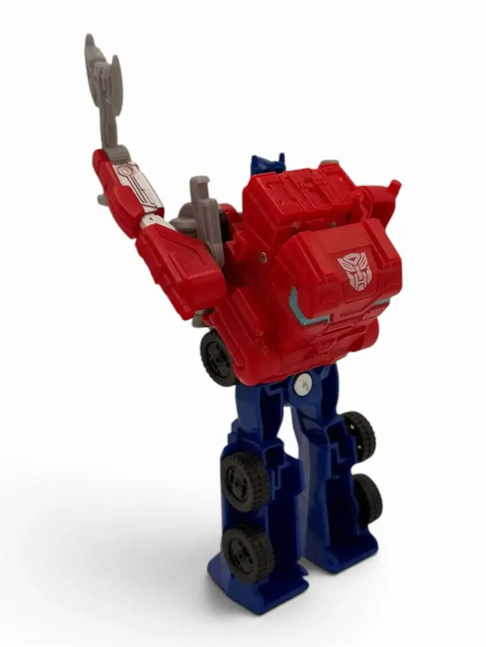 Transformers Cyberverse 1-Step Changer Optimus Prime Action Figure